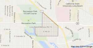 Present day Alamitos Heights area