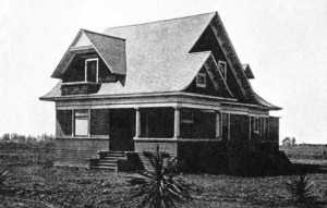 Home of F.E. Shaw at 741 Atlantic Avenue on Ocean View tract with no neighbors.